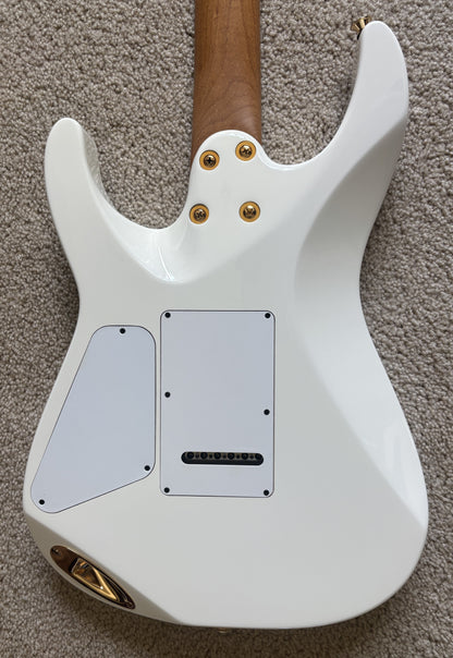 Charvel Pro-Mod DK24 HSS 2PT CM Electric Guitar, Snow White