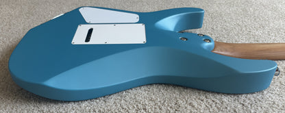 Charvel Pro-Mod DK24 HH 2PT CM Electric Guitar, Matte Blue Frost