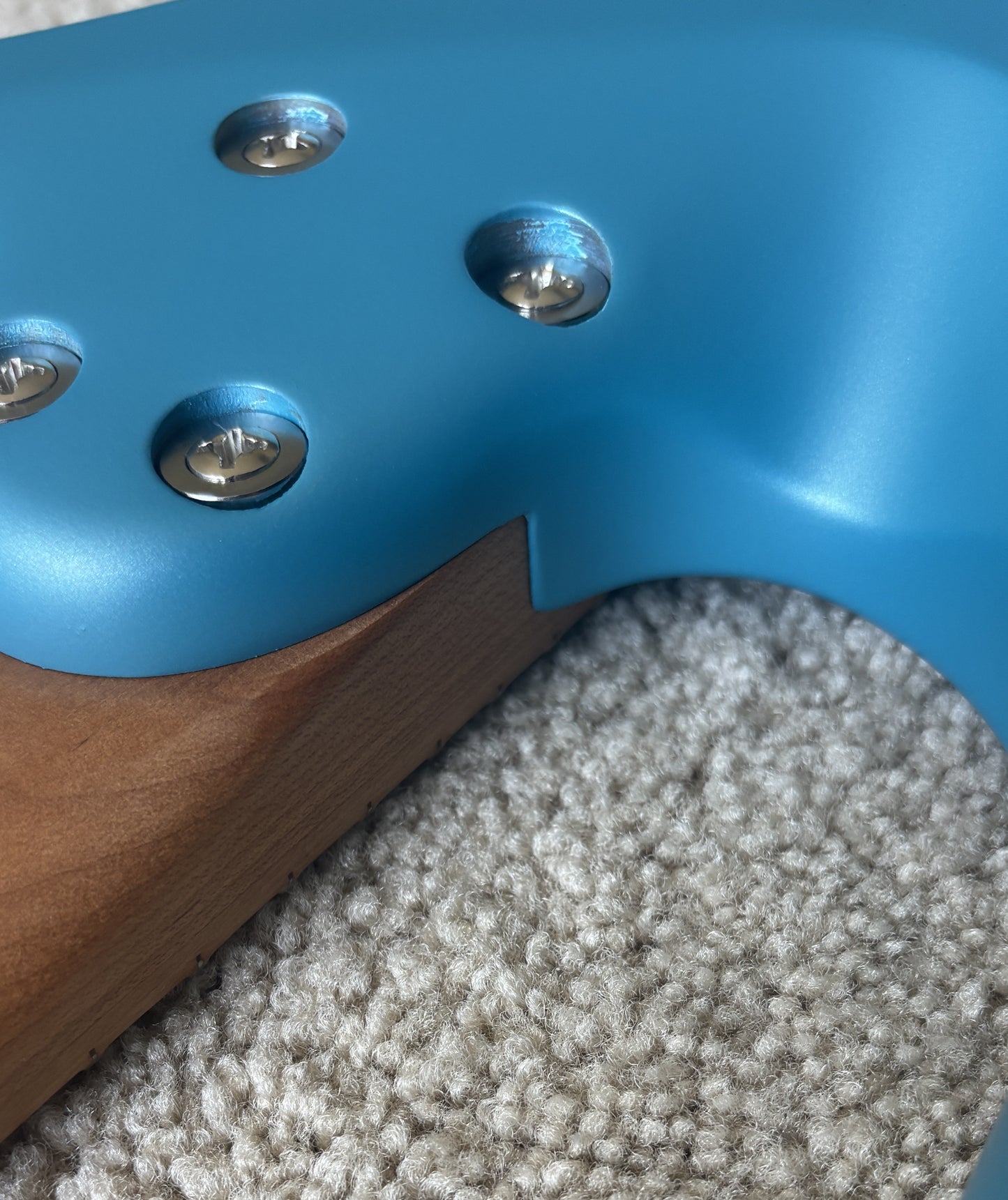 Charvel Pro-Mod DK24 HH 2PT CM Electric Guitar, Matte Blue Frost