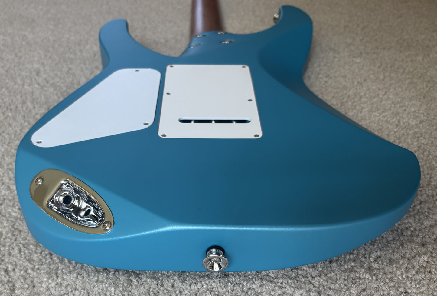 Charvel Pro-Mod DK24 HH 2PT CM Electric Guitar, Matte Blue Frost