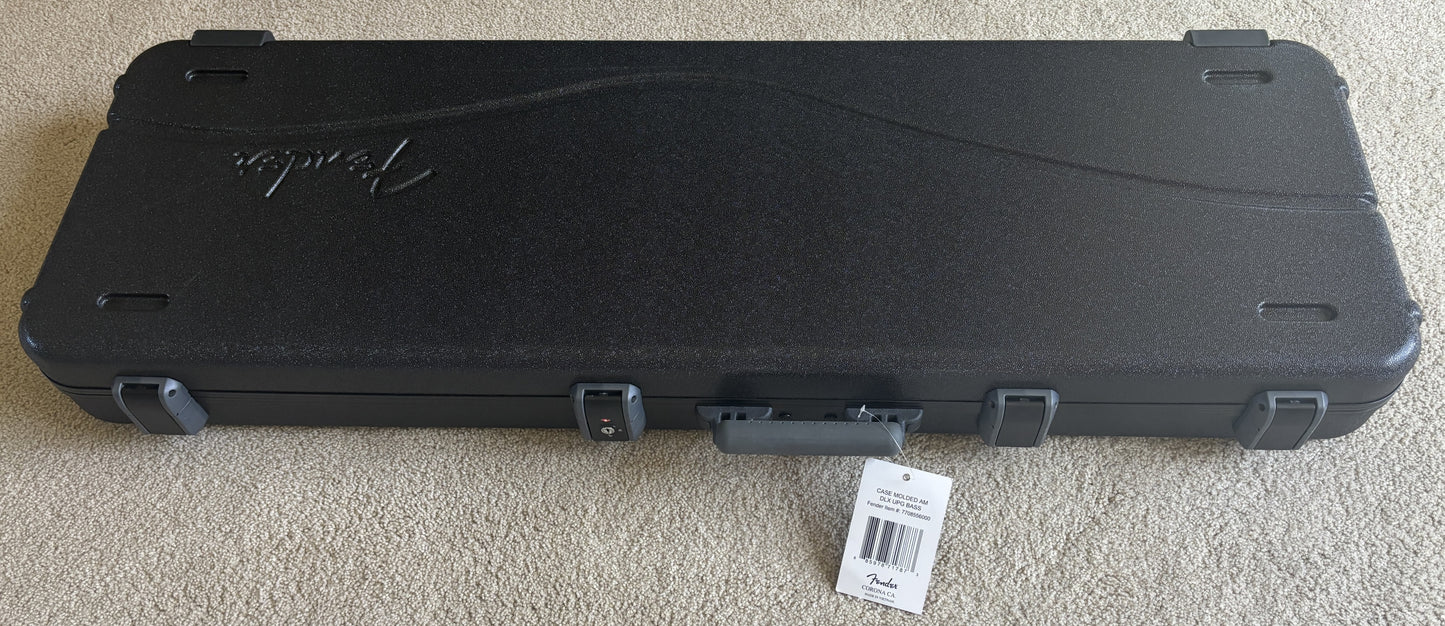 Fender American Ultra II Jazz Bass Guitar, Ultraburst, Deluxe Molded Case