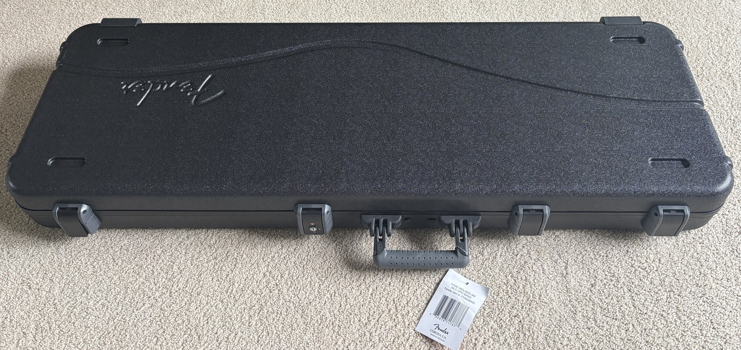 Fender American Ultra Precision Bass Guitar, Ultraburst, Premium Molded Hardshell Case