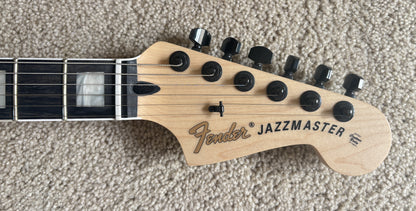Fender Jim Root Jazzmaster V4 Electric Guitar, Arctic White, Hard Shell Case