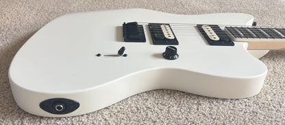 Fender Jim Root Jazzmaster V4 Electric Guitar, Arctic White, Hard Shell Case
