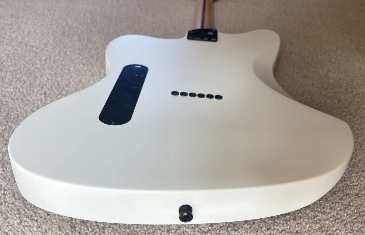 Fender Jim Root Jazzmaster V4 Electric Guitar, Arctic White, Hard Shell Case
