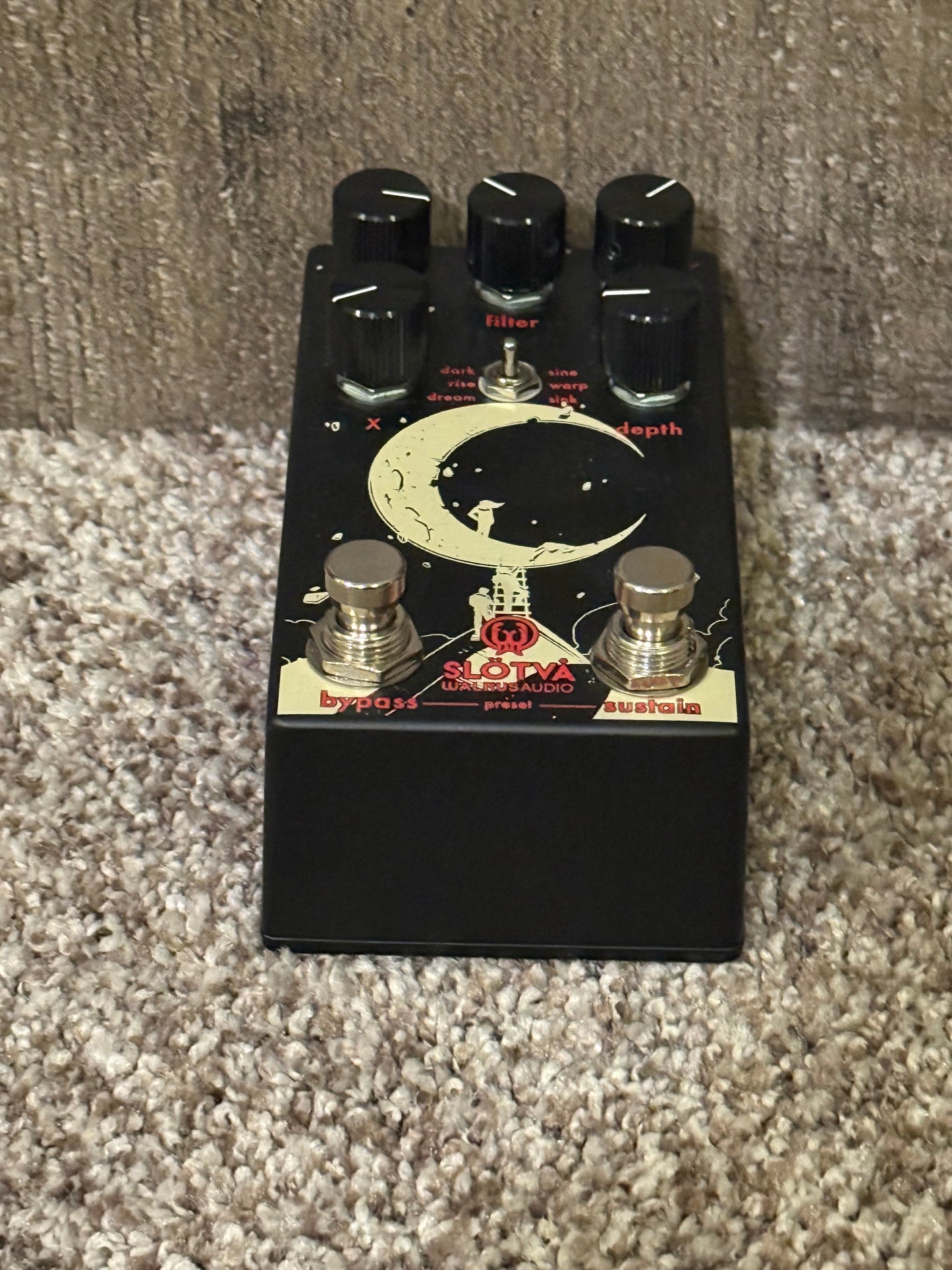 Slotva Multi Texture Reverb (rare Obsidian finish)