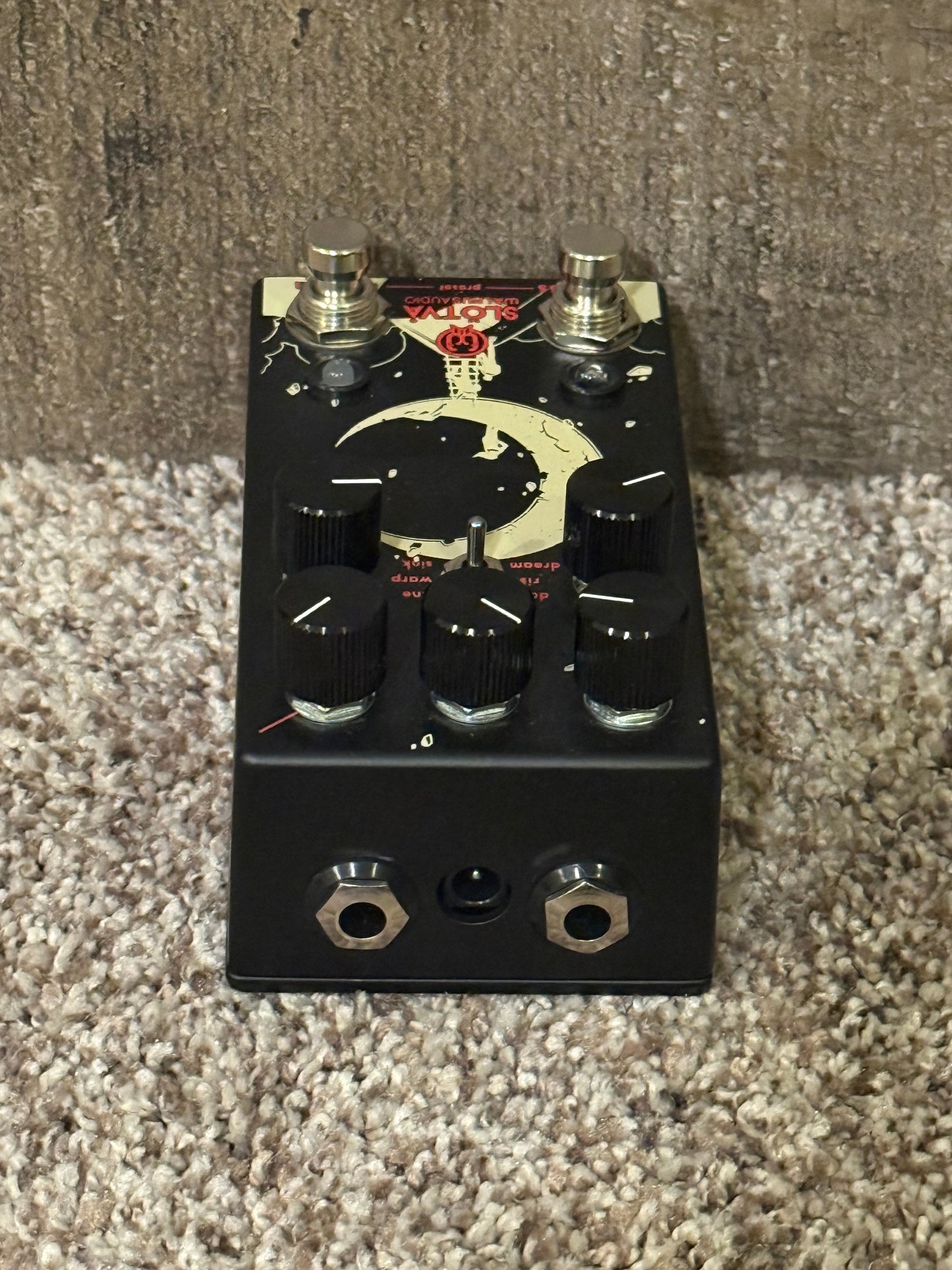 Slotva Multi Texture Reverb (rare Obsidian finish)