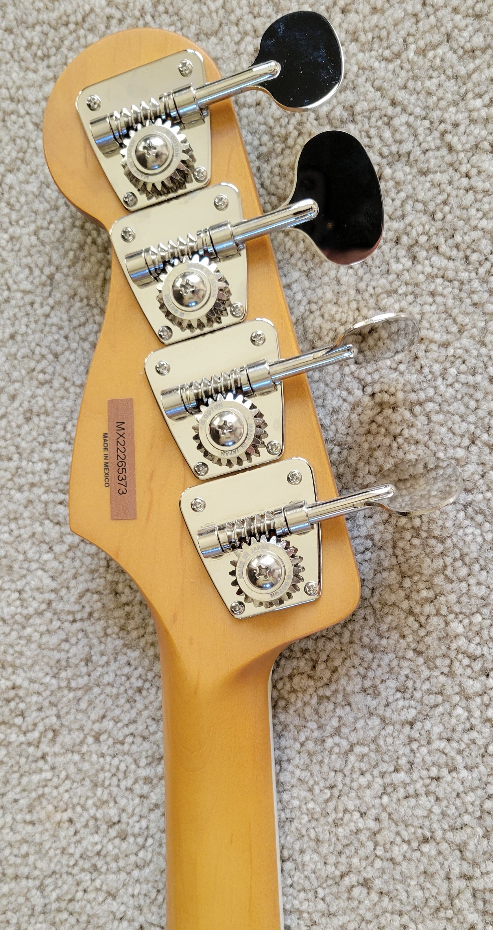 Fender Gold Foil Jazz Bass Electric Guitar, Sonic Blue, New Gig
