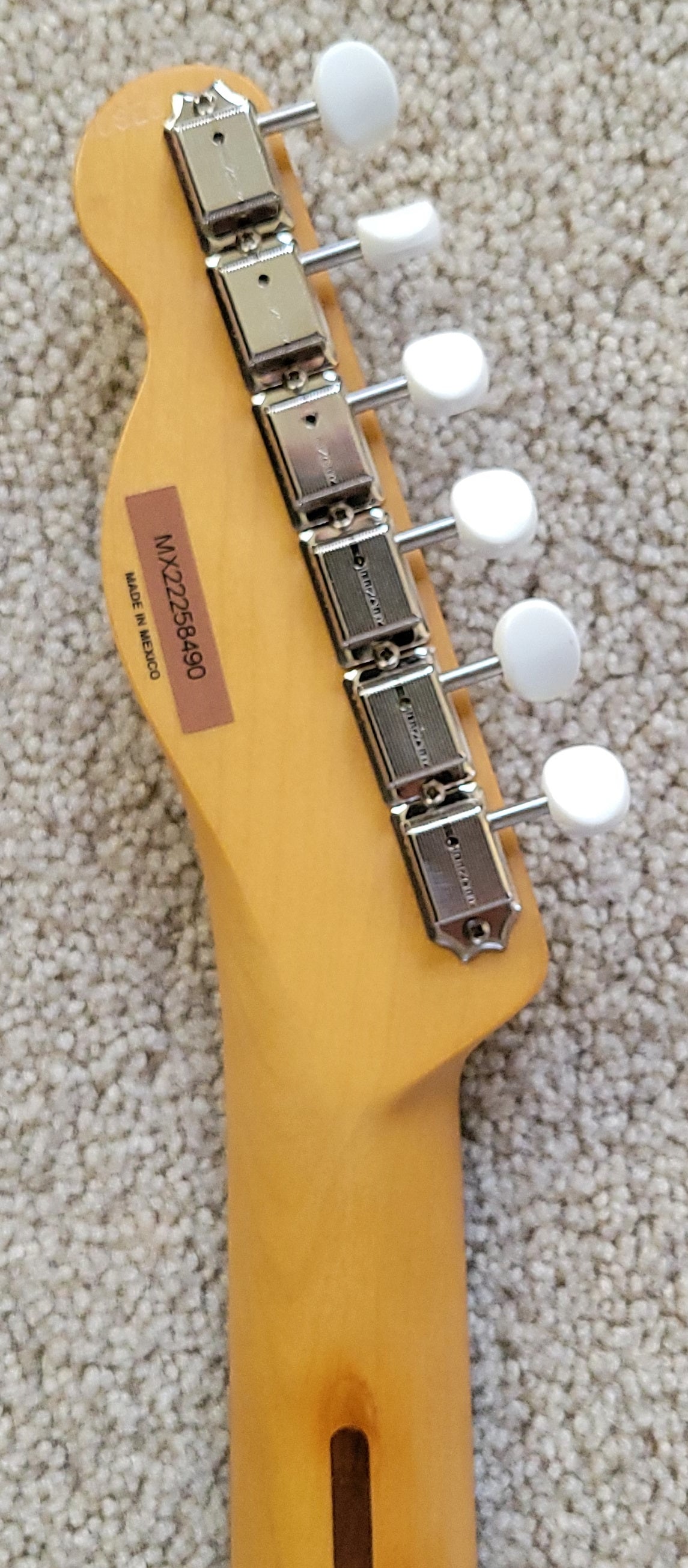 Fender Gold Foil Telecaster Electric Guitar, White Blonde Finish, New Gig Bag