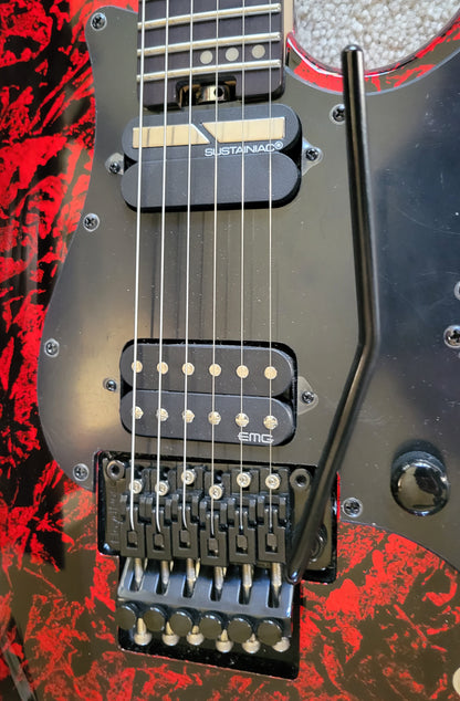 Schecter Sun Valley Super Shredder FR S Electric Guitar, Red Reign, New Hard Shell Case