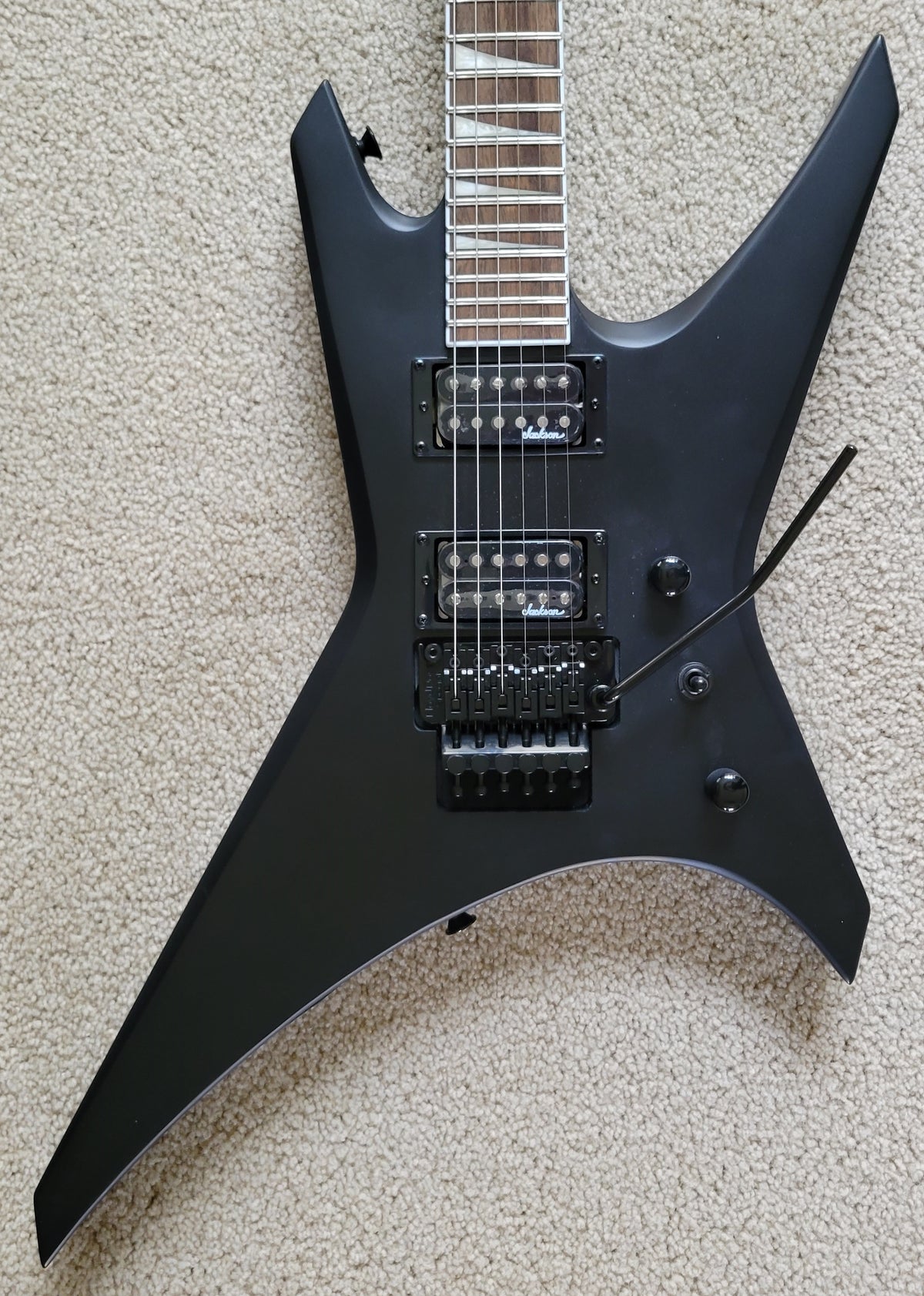 Jackson X Series Warrior WRX24 Electric Guitar, Satin Black, New Jacks ...