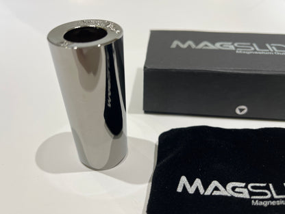 MagSlide Magnesium Guitar Slide, MS-2 "Black Chrome" Large Size