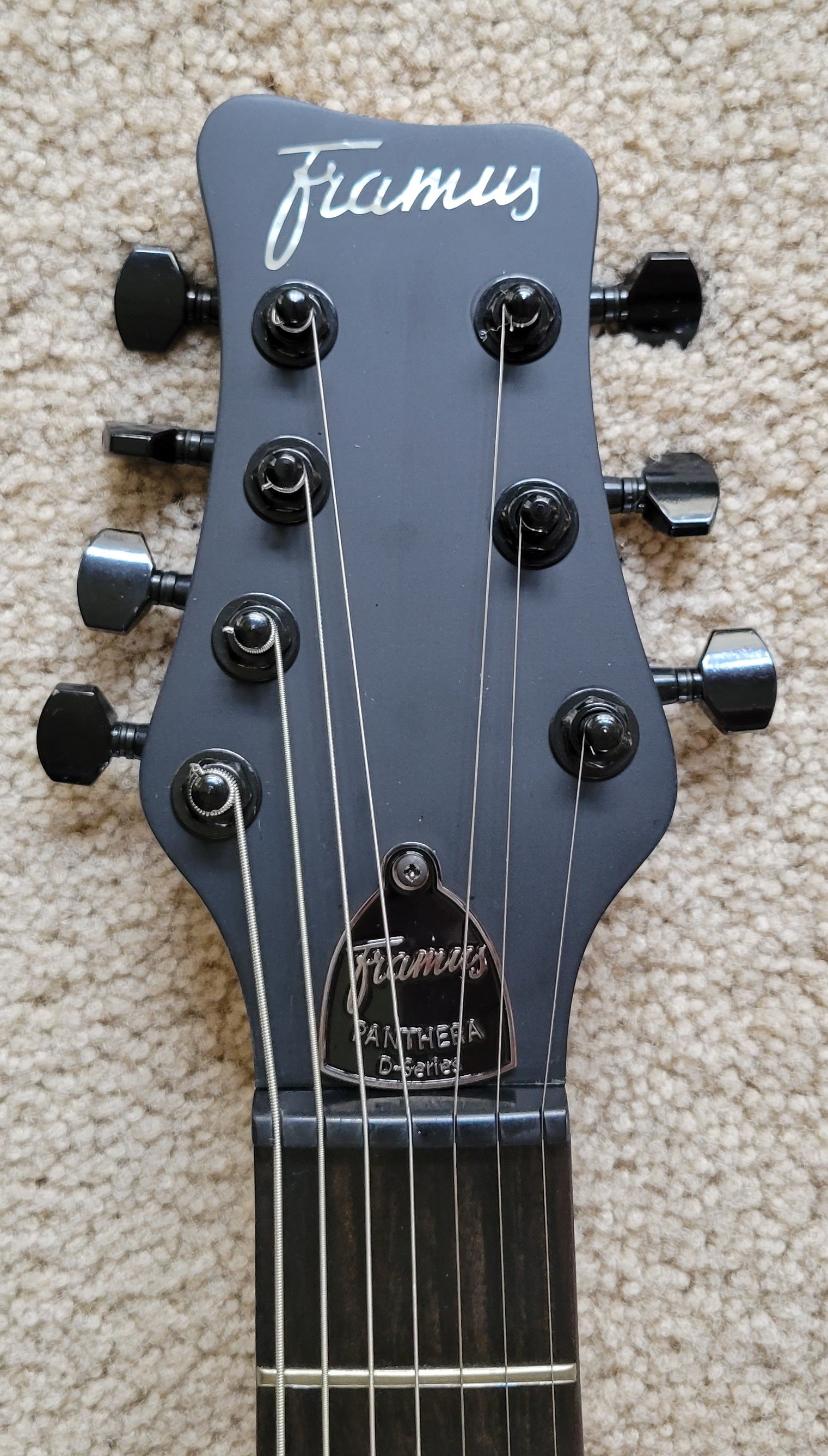 Framus D-Series Panthera Pro 7-String Electric Guitar, Nirvana