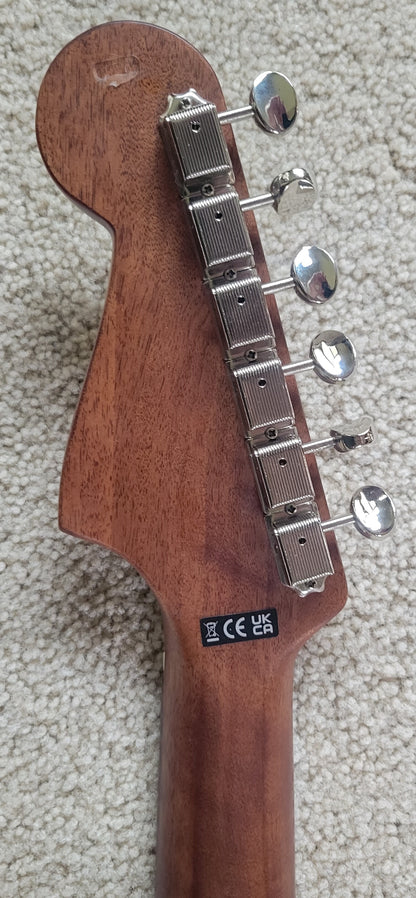 Fender Newporter Special Mahogany Acoustic Electric Guitar, New Fender Gig Bag