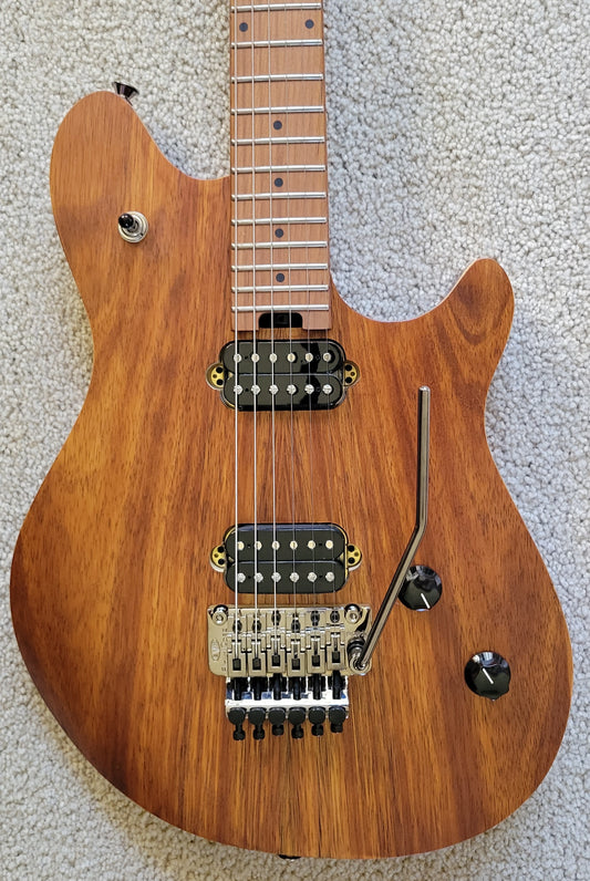 EVH Wolfgang WG Standard Exotic KOA Electric Guitar, New Hard Shell Case