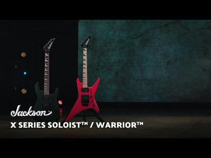 Jackson X Series Warrior WRX24M Electric Guitar, Ferrari Red, New Jackson Gig Bag