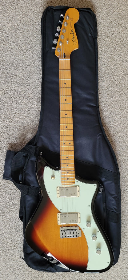 Fender Player Plus Meteora HH Electric Guitar, 3 Color Sunburst, New Gig Bag