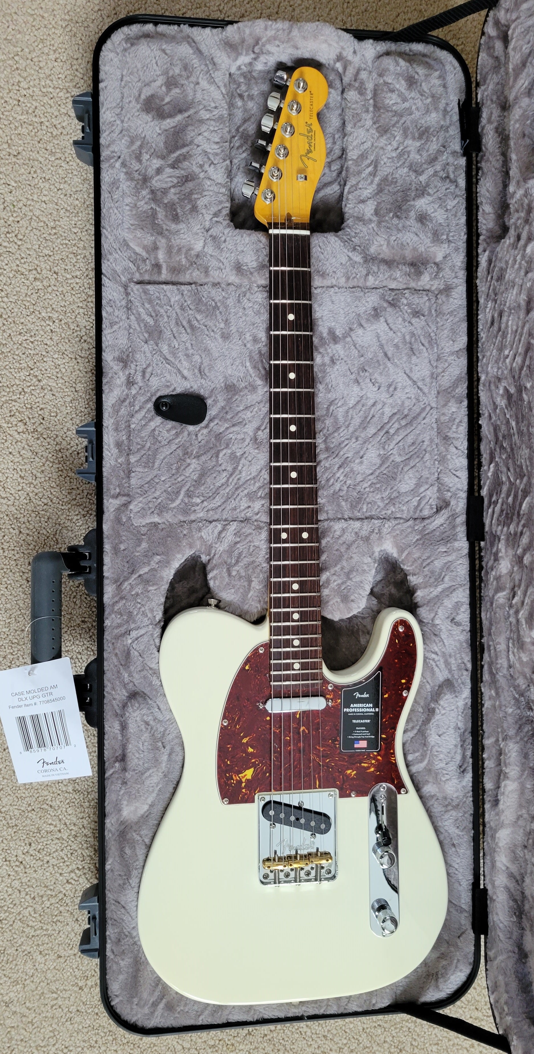 Fender American Professional II Telecaster Electric Guitar 