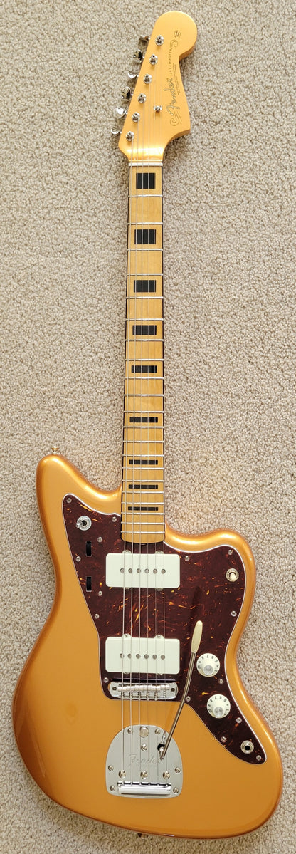 Fender Troy Van Leeuwen Jazzmaster Electric Guitar, Copper Age, New Hard Shell Case
