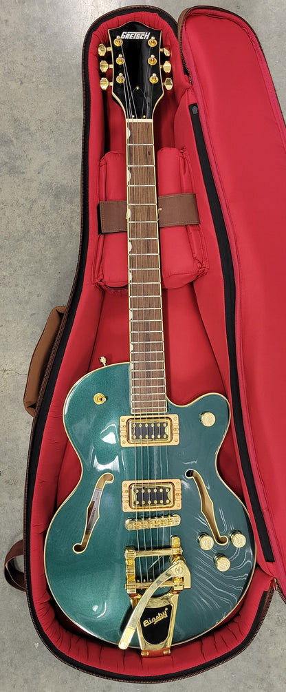 Gretsch G5655TG Electromatic Center Block Jr. Single Cut Electric Guitar, Bigsby, New Gibson Case