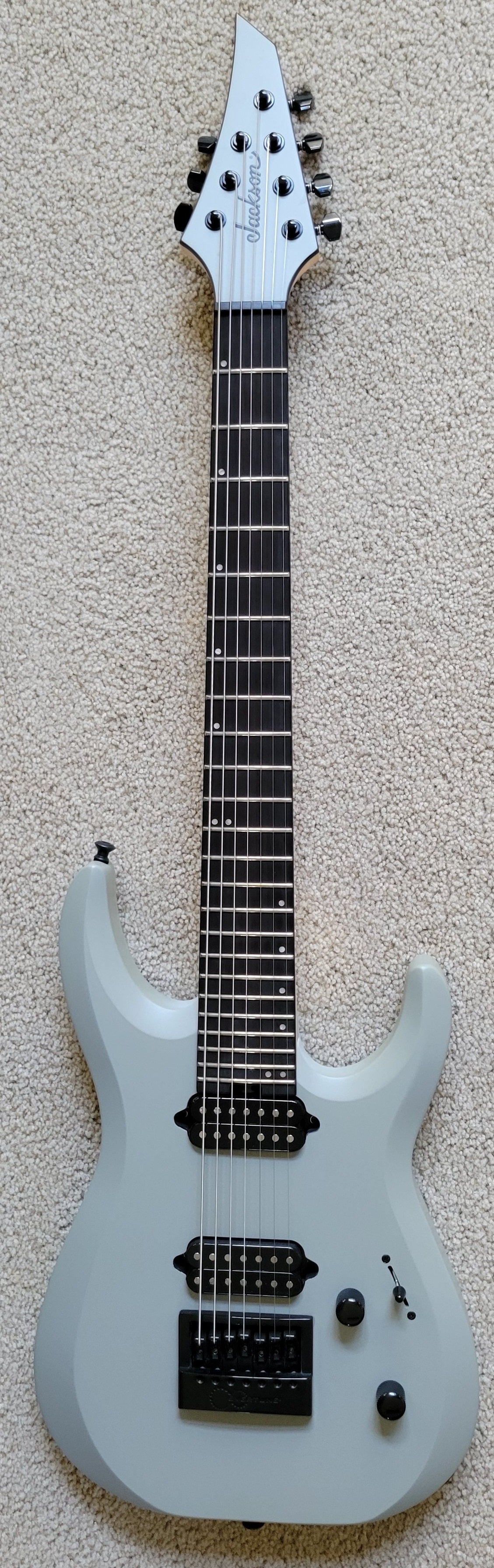 Jackson Pro Series Dinky DK Modern EverTune 7 String Electric Guitar, New Hard Shell Case