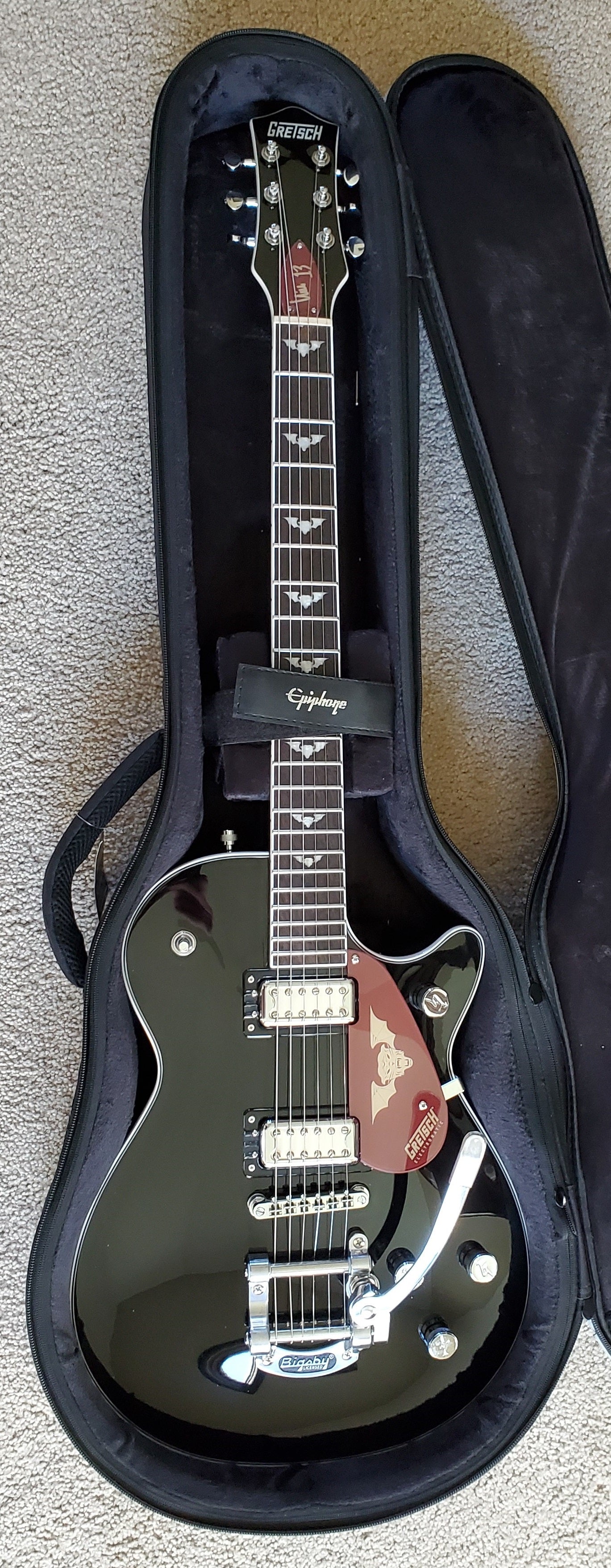 Gretsch G5230T Nick 13 Signature Electromatic Tiger Jet Electric Guitar, Bigsby, EpiLite Case