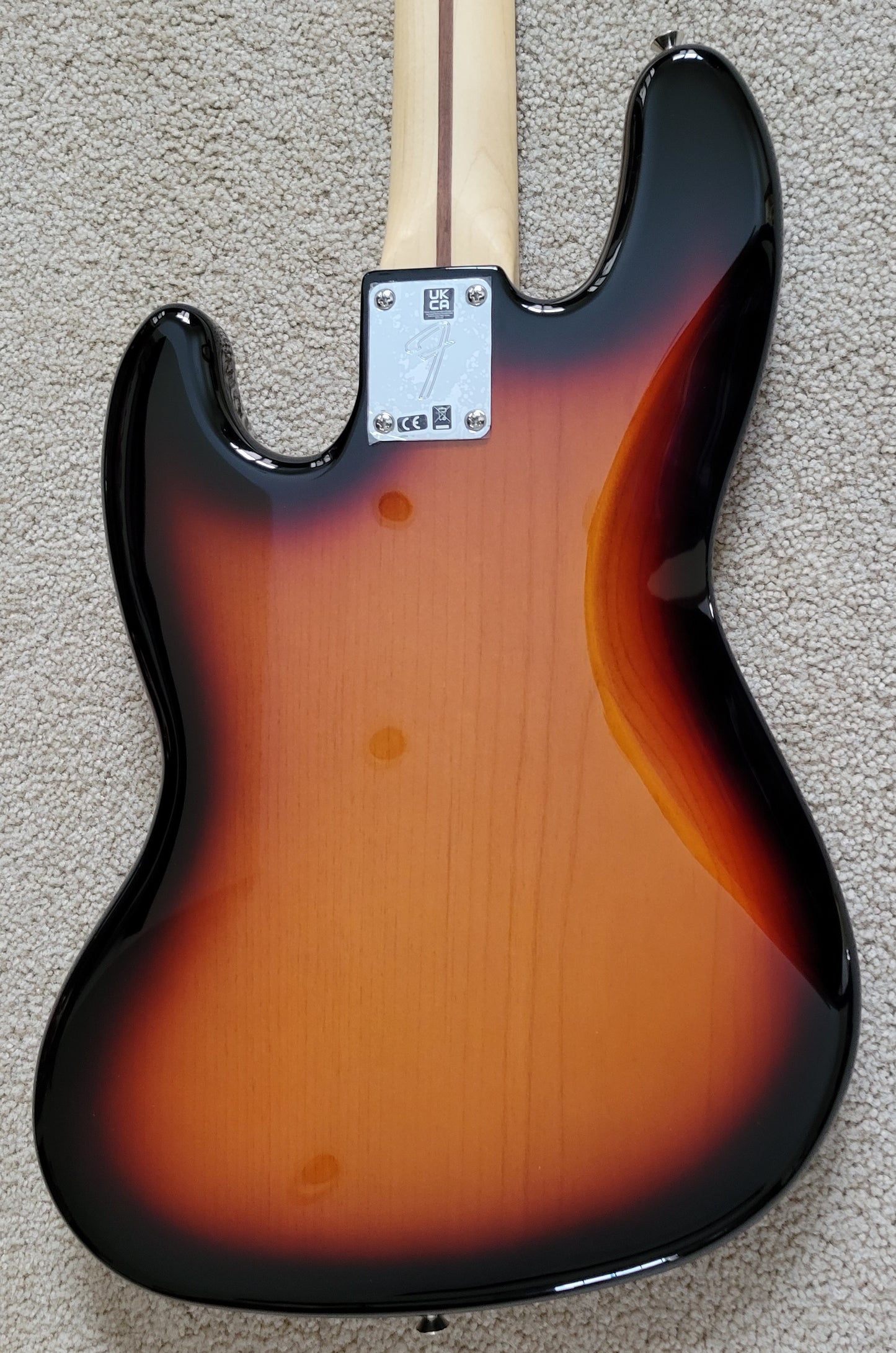Fender Player Jazz Bass Electric Guitar, 3-Color Sunburst, New Gig Bag