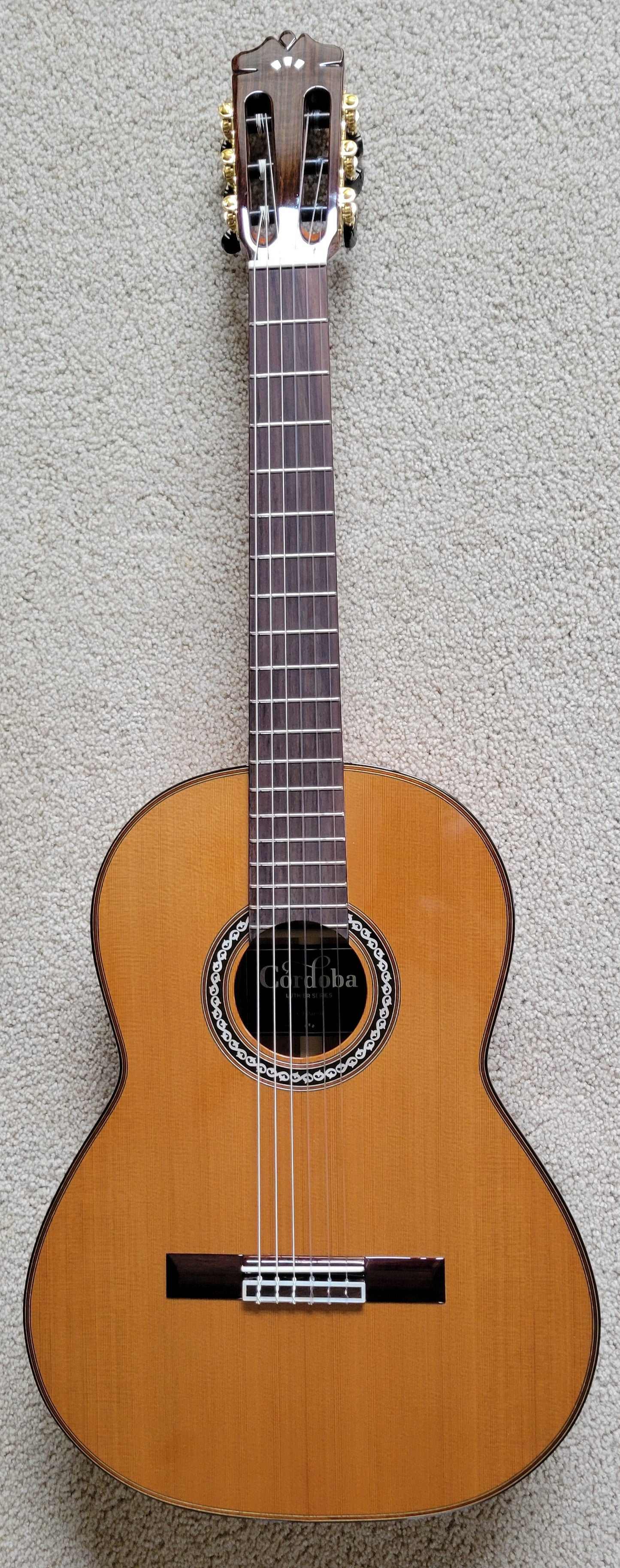 Cordoba C9 Parlor CD Acoustic Classical Guitar, New Rigid Case