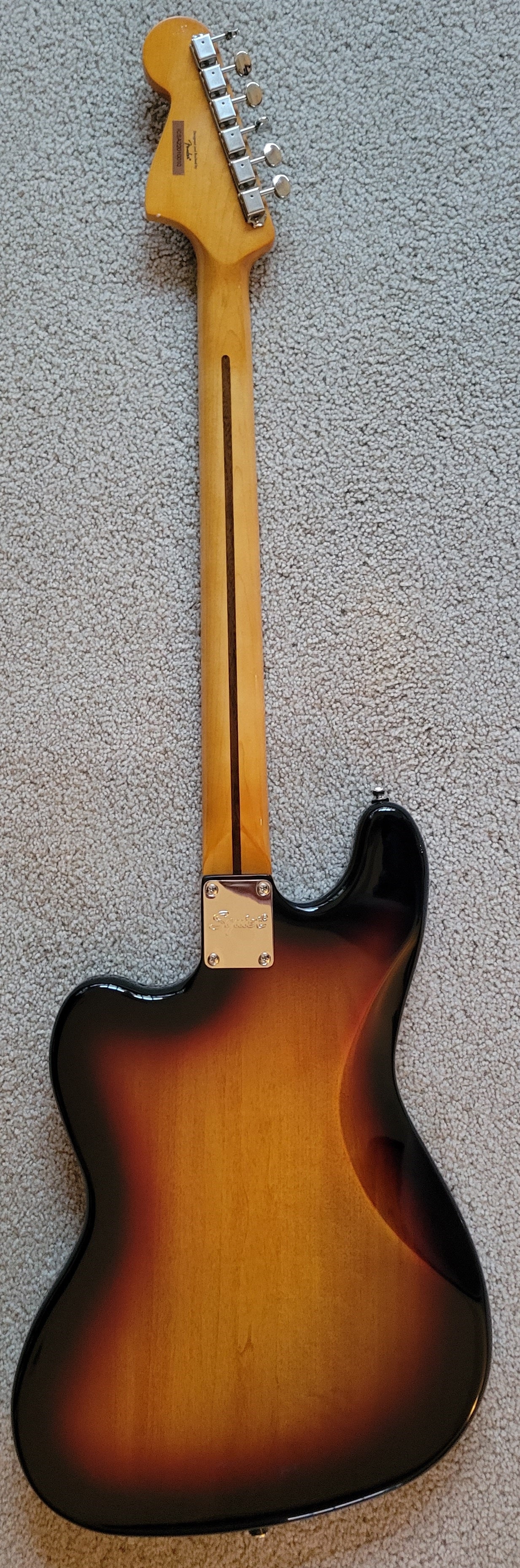 Fender Squier Classic Vibe Bass VI Electric Guitar, 3 Color Sunburst
