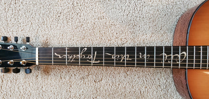 Breedlove Jeff Bridges Concert Copper E Acoustic Electric Guitar, New Taylor Case