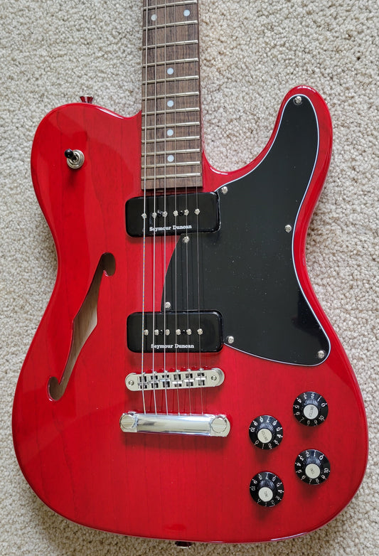 Fender Jim Adkins JA-90 Telecaster Thinline Electric Guitar, New TKL Gig Bag