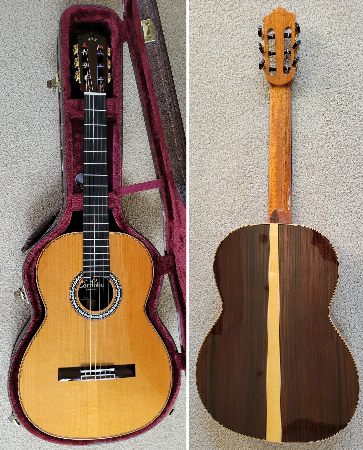 Cordoba C12 CD Cedar Traditional Classical Acoustic Guitar - New Cordoba Humicase