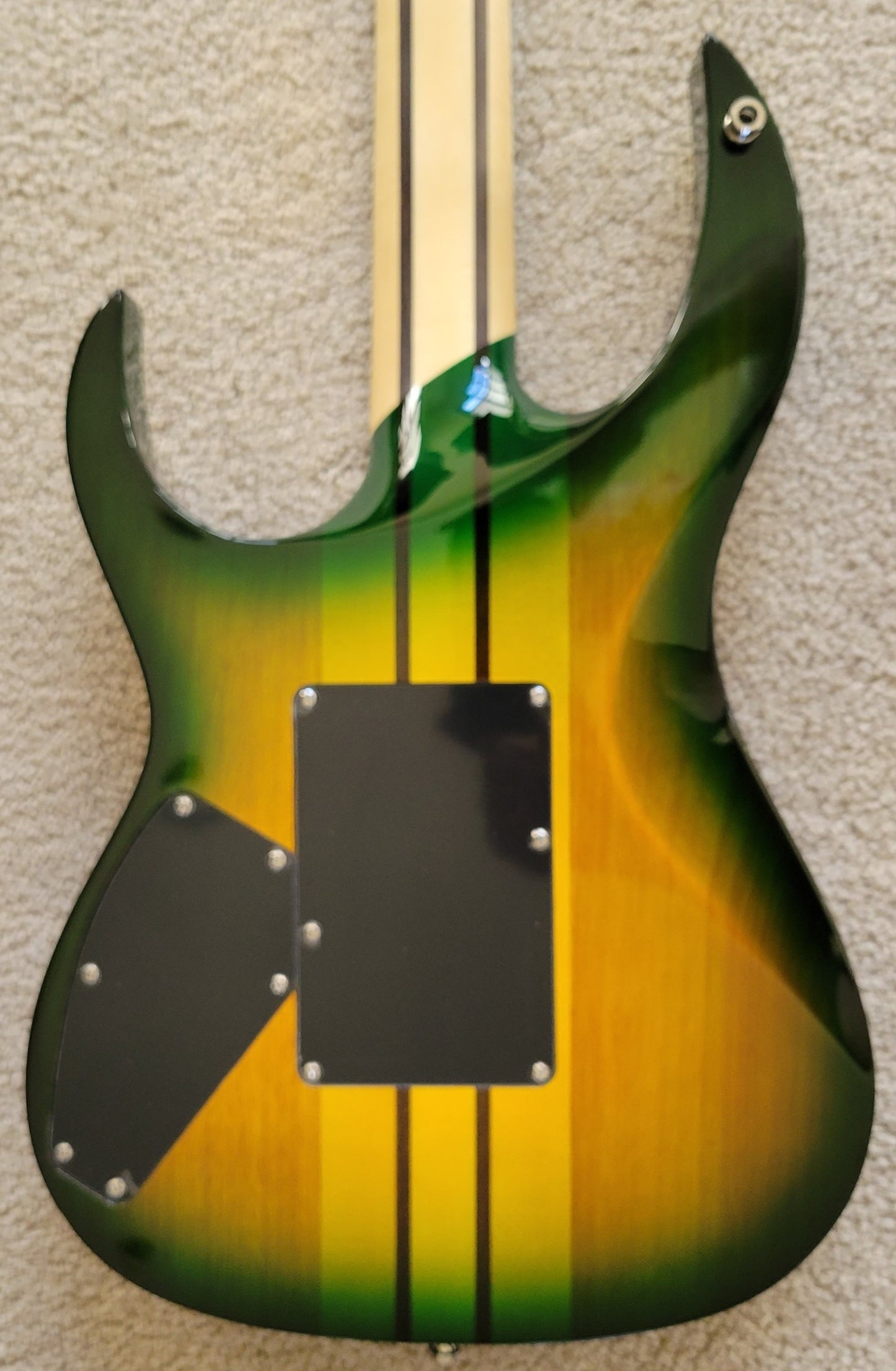 B.C. Rich Shredzilla Z6 Prophecy Exotic Floyd Rose Electric Guitar, Reptile Eye, New Hard Shell Case